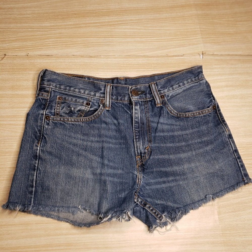 Levi's Womens Cut Off Denim Shorts 30
